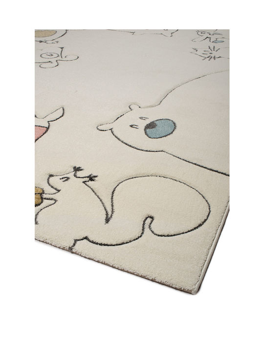 Viokarpet Yolo Kids Rug Alb 140x200cm