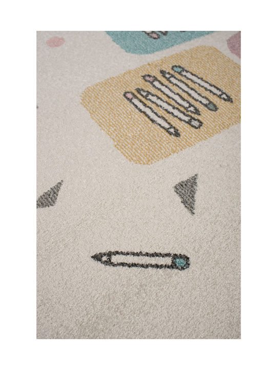 Βιοκαρπέτ Kids Rug White 133x190cm