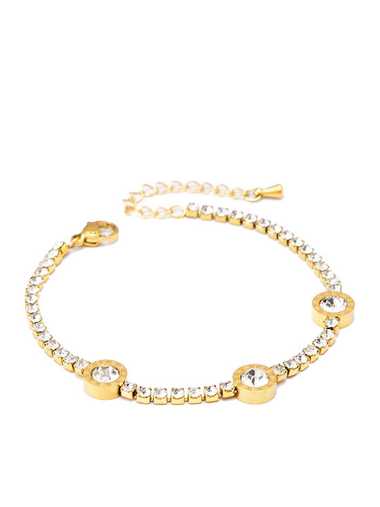 Callajewels Set with Necklace & Bracelet Gold Plated