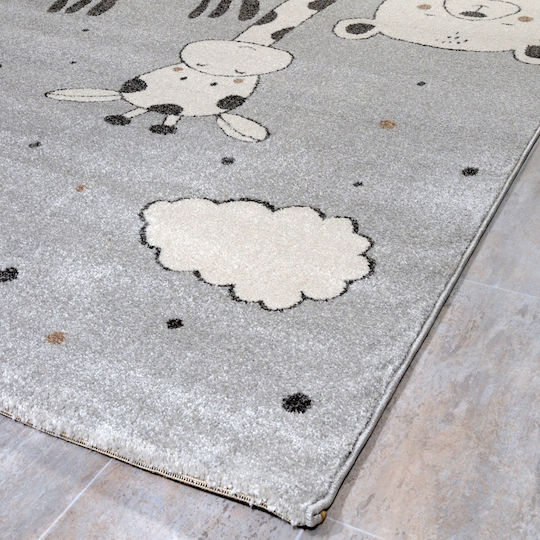 Tzikas Carpets 62406-895 Детско килимче Сив 160x230см