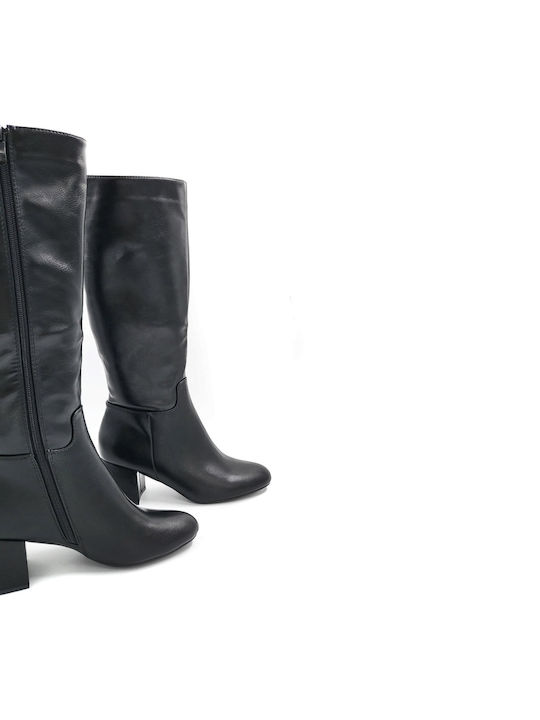 Super Mode Women's Boots with Zipper Black