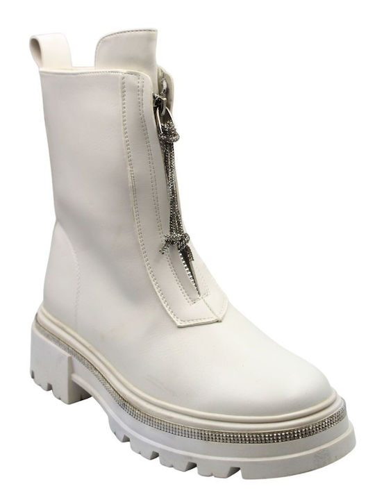 Plato Women's Boots White