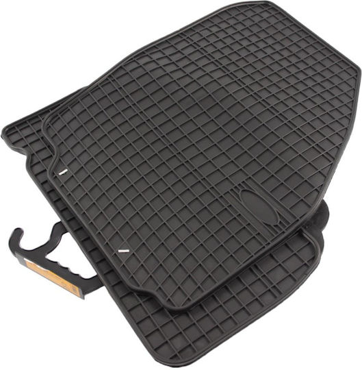 Frogum Set of Front and Rear Mats 4pcs for Ford Galaxy 2006 Black