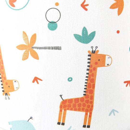 Funna Baby Kids Single Ceiling Light Giraffe White 60W 30x26cm