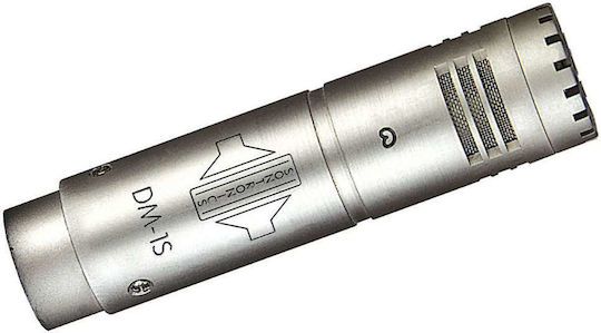 Sontronics DM 1S Kondensator (Kleine Membran) Mikrofon XLR Stoßmontiert für Studio in Silver Farbe