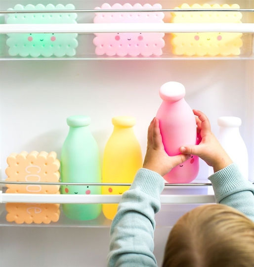 A Little Lovely Company Παιδικό Διακοσμητικό Φωτιστικό Mini Milk Light Pink Ροζ