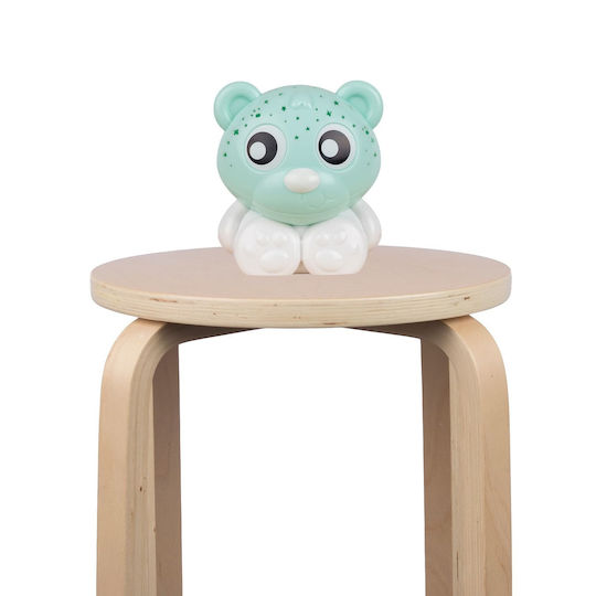 Playgro Lampă de proiecție pentru copii Goodnight Bear cu Proiecție de Desene Verde