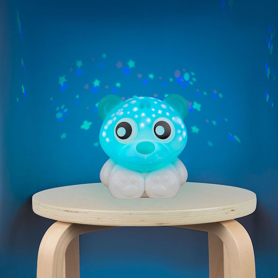 Playgro Lampă de proiecție pentru copii Goodnight Bear cu Proiecție de Desene Verde