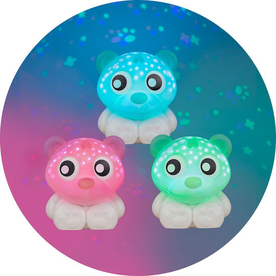 Playgro Lampă de proiecție pentru copii Goodnight Bear cu Proiecție de Desene Verde