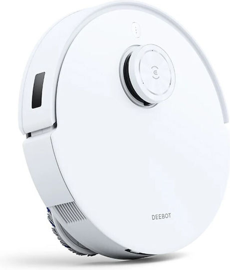 Ecovacs Deebot T10 Turbo Σκούπα Ρομπότ με Χαρτογράφηση Laser & Απορρόφηση 3000Pa White