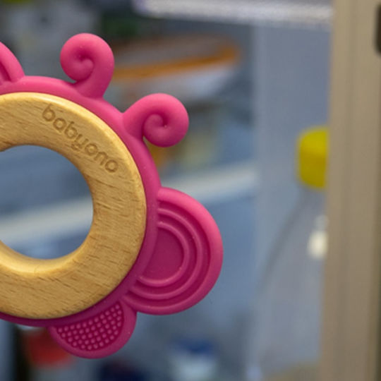 Babyono Butterfly Жувална Връзка За Зъбни Изделия От Силикон За 0 М+