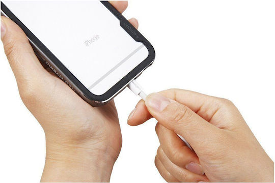 Spigen USB-A to Lightning Cable Λευκό 1m (SGP11575)