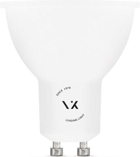 VK Lighting LED Bulb 6W for Socket GU10 and Shape MR16 Red 540lm