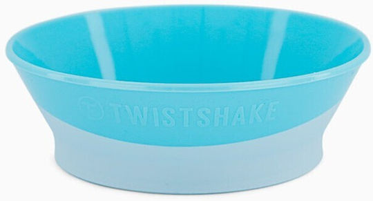 Twistshake Baby Food Bowl Bowl Pastel Blue made of Plastic Blue