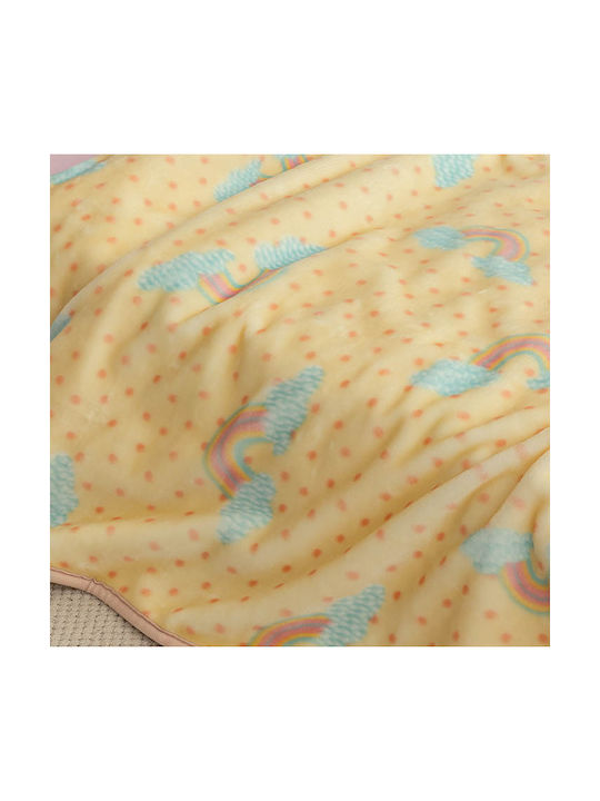 Palamaiki Kids Velvet Blanket 160x220cm 9-130124-006 CLOUDY