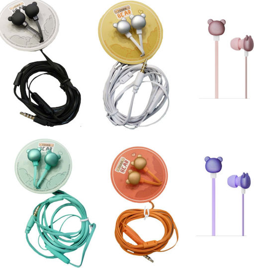 Yookie YK1050 Безжични Стерео с жак 3.5mm Зелен