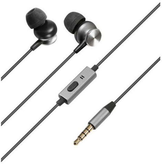 Lampa Snug In-Ear Freisprecheinrichtung Kopfhörer mit Stecker 3.5mm Silber