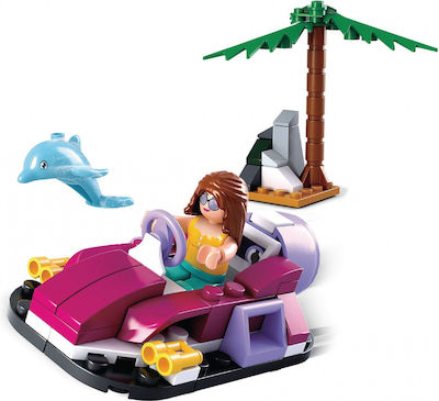 Sluban Tocuri Girl's Dream Hovercraft pentru 6+ ani 71buc M38-B0600A