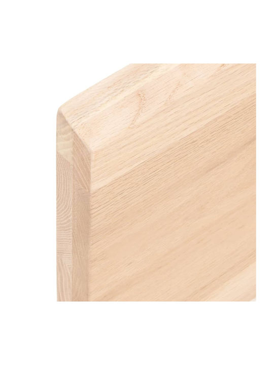 vidaXL Rectangular Office Desk Surface made of Solid Wood Raw 60x50x4cm 3156285 1pcs