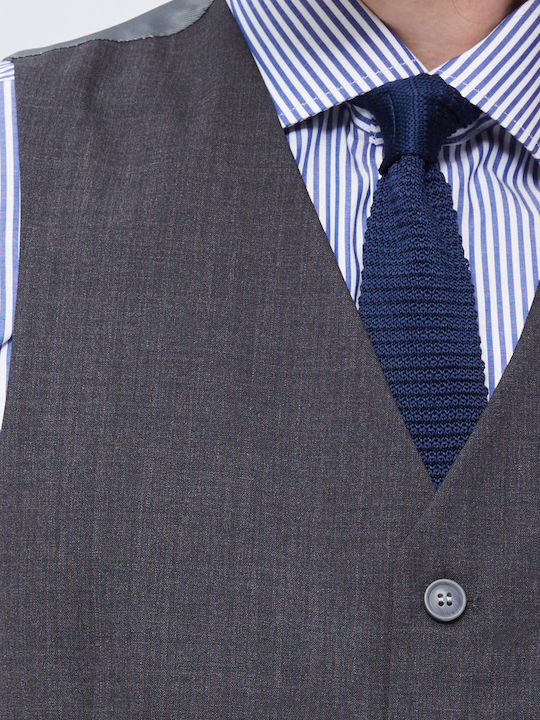 Men's Vest Slim Fit Gray