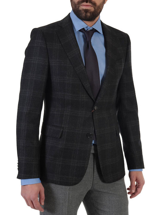 Tom Frank Men's Winter Suit Jacket Gray