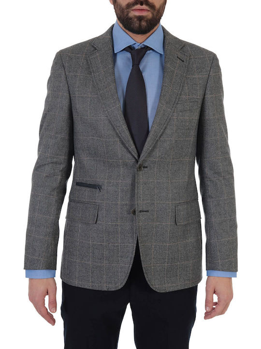 Winter Herrenanzugsjacke Gray