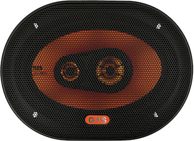 Gas Audio Power Σετ Ηχεία Αυτοκινήτου Mad X1-694 6x9" με 100W RMS (3 Δρόμων)