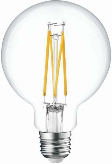 Universe LED Bulb 7.5W 135mm for Socket E27 and Shape G95 Warm White 806lm Dimmable