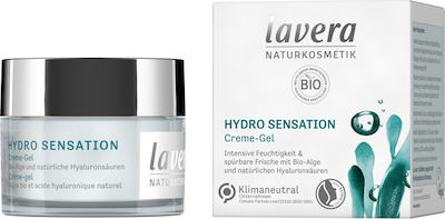 Lavera Moisturizing 24h Gel Suitable for All Skin Types with Hyaluronic Acid 50ml