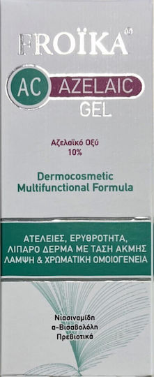 Froika Ρυθμιστικό Gel Προσώπου κατά των Ατελειών & της Ερυθρότητας με Νιασιναμίδη & Πρεβιοτικά 30ml