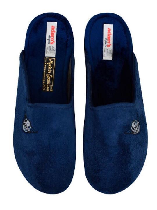 Adam's Shoes Men's Slipper Blue