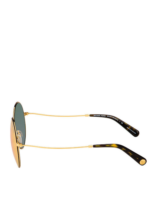 Michael Kors Kendall II Women's Sunglasses with Gold Metal Frame MK5017 10244Z