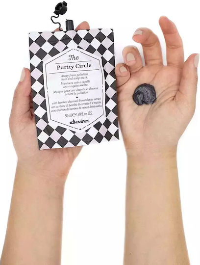 Davines The Purity Circle Μάσκα Μαλλιών για Ενυδάτωση 50ml