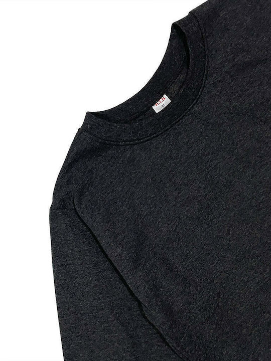 Ustyle Men's Sweatshirt Gray