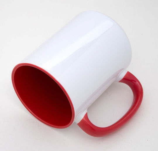 Koupakoupa Κούπα Κεραμική Κόκκινη 450ml