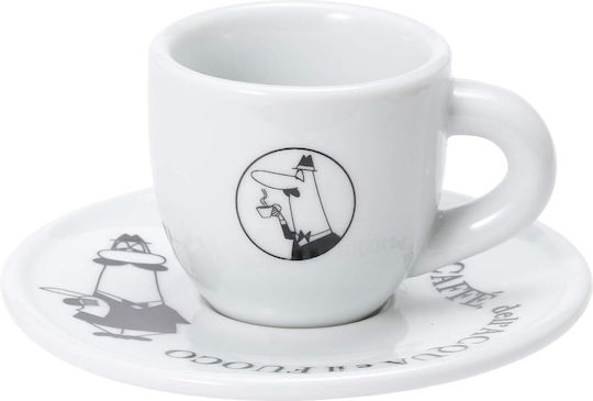 Bialetti Σετ Φλιτζάνια Espresso 4τμχ