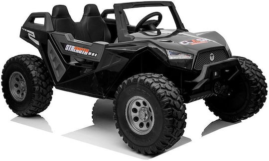 ATV Storm Doppelsitzer mit Fernbedienung 24 Volt Schwarzes Kinderfahrzeug für 3+ Jahre