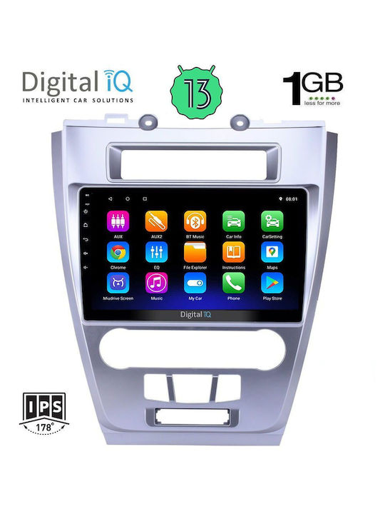 Digital IQ Sistem Audio Auto pentru Ford Fuziune 2012-2017 (Bluetooth/USB/AUX/WiFi/GPS/Android-Auto) cu Ecran Tactil 10"