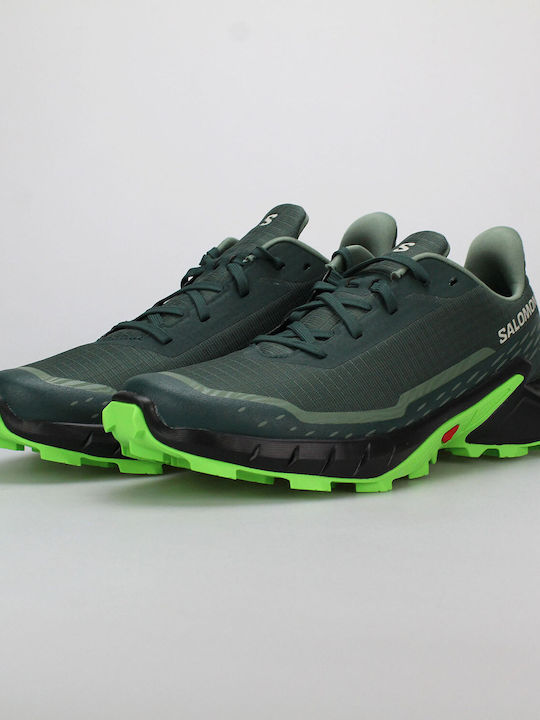 Alphacross 5 Ανδρικά Αθλητικά Παπούτσια Trail Running Πράσινο