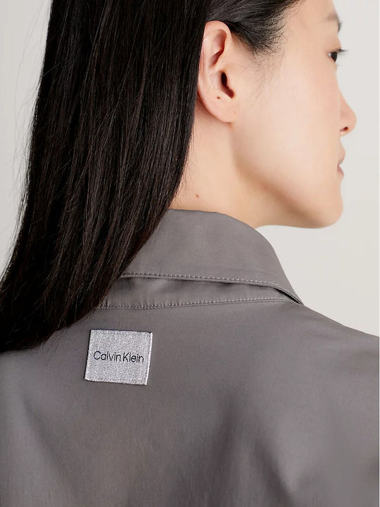 Calvin Klein Winter Women's Pyjama Set Gray