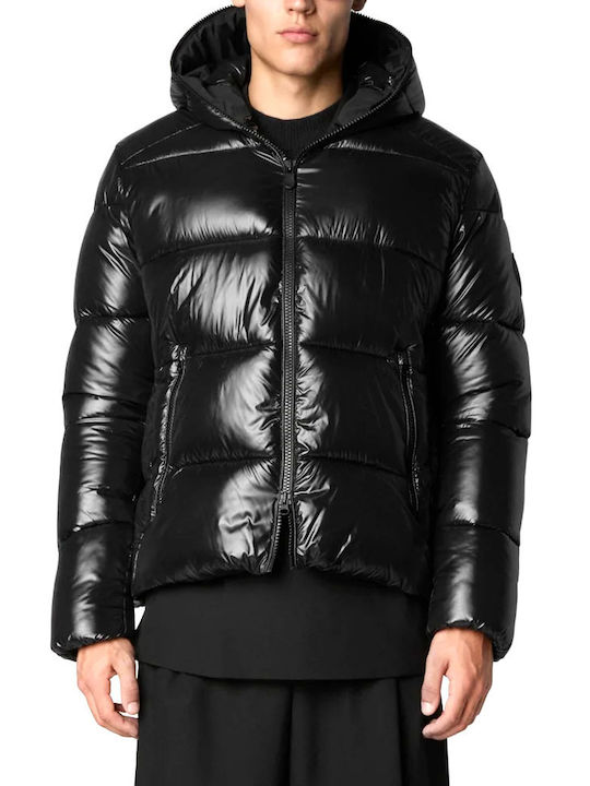 Save The Duck Men's Winter Puffer Jacket Black