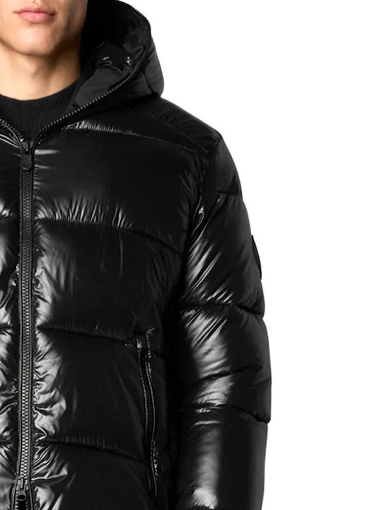Geacă de iarnă Puffer Negru