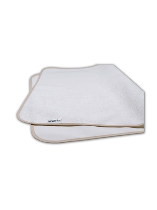 Ninetta Bebe Αδιαβροχοποιημένο Σελτεδάκι Λευκό 45x65εκ.