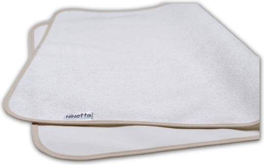 Ninetta Bebe Αδιαβροχοποιημένο Σελτεδάκι Λευκό 45x65εκ.