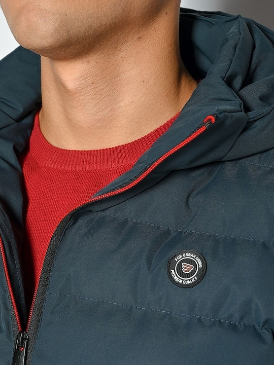 Sleeveless Jacket Puffer Petrol