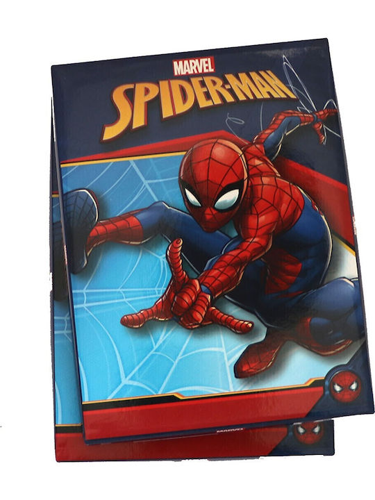 Marvel Παιδική Πιτζάμα Χειμωνιάτικη Fleece Navy Μπλε