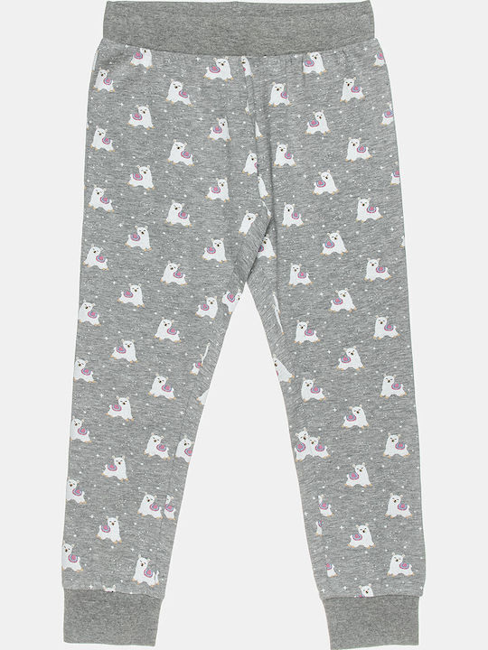 Alouette Kinder Schlafanzug Winterlich Baumwoll Rosa