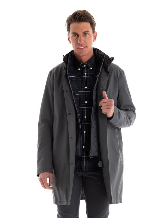 Barbour Men's Winter Jacket Gray