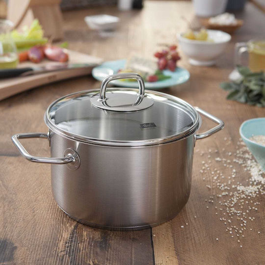 Fissler Viseo Дълбока Неръждаема Тенджера 3.6лт / 20см