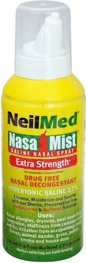 NeilMed Nasa Mist Saline Spray Hypertonic 2.7% Υπέρτονο Ρινικό Σπρέι 125ml